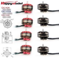 4PCS HappyModel EX1404 1404 EX1103S EX1103 1103 Brushless Motor for RC FPV Toothpick Racing Crux35 M