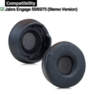 1 Pair Earpads for Jabra Engage 75 / 65 /55  (Stereo Version) Headphone Cushion Sponge Earmuffs