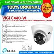 TP-LINK VIGI C440-W 4MP FULL-COLOR TWO-WAY AUDIO WI-FI TURRET NETWORK CAMERA
