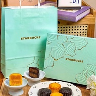 Mooncake premium set favorite flavor with green /brown/black tote bag ขนมไหว้พระจันทร์พรีเมี่ยมเซ็ทร