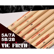 American Vic Firth Drumstick 3A/5A/7A/5B/2B Walnut Jazz Tinkerbell's Shop