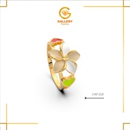 Gold Children's Ring 6K 8K 16K Gold Cambodian Flower Children CAP 210