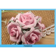 6 Stems of Pink Sponge Flowers 3.5 cm BS-015 Masestore Craft