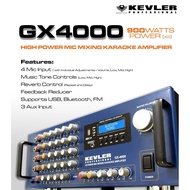 Kevler GX-4000 High Power Mixing Amplifier 900 watts x 2