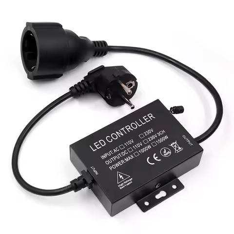 1500W LED Controller 110V 220V 23Key Remote Control LED Dimmer AU/EU/US Plug for Led Strip Light /Bu