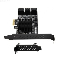 For SATA III 8-Port PCIe Controller Card Supports Gen 1i Gen 2i Gen 3i Protocols