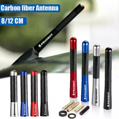 8/12CM Car Roof Radio Signal Strong Antenna for Peugeot 306 307 308 2008 3008 4008 508 406 407 408 2