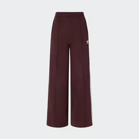 Adidas Originals Women's Striped Loose Wide Leg Sport Pants IS6912