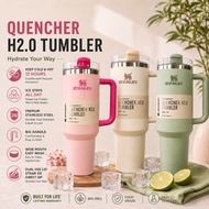Stainless Steel Quencher H2.0 Tumbler Keep Hot & Cold Straw & Sip Dual Use Office Travel Home Use Bi