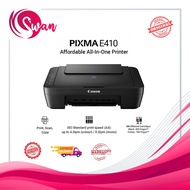 CANON PIXMA E SERIES - E410 (No WIFI) & E470 (With WIFI) 3 IN 1 Inkjet Multifunction Color Print Sca