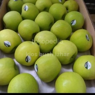 Buah apel hijau granny smith fresh import per dus