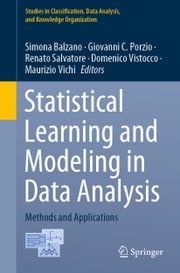 Statistical Learning and Modeling in Data Analysis Simona Balzano