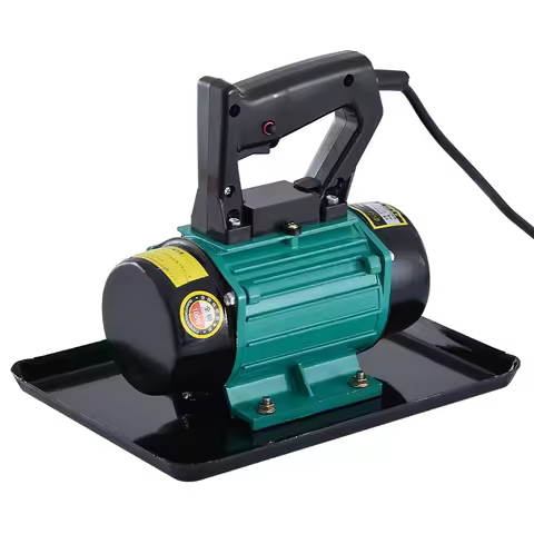 Hand-Held Concrete Vibrator Small High Efficiency Cement Troweling Vibrator Portable Cement Polisher