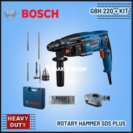 bosch gbh220 mesin bor beton rotary hammer 22mm gbh 220 - gbh220+kit
