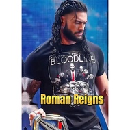 Acknowledge ME Big Dog Solomon Lens WWET Shirt 100% Cotton Loose Wrestling Short Sleeve 0122