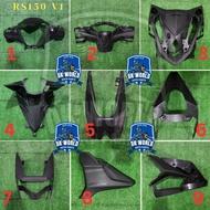 INNER RS150 V1 100% Original BSH Honda Inner Cover SET RS150 V1 2016 BLACK INNER BODY COVER SET HOND