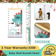 20*200cm Growth Chart for Kids Canvas Height Chart Ruler Canvas Removable Growth Height Chart