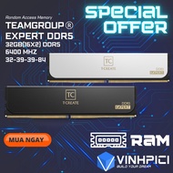 Ram TEAMGROUP T-CREATE EXPERT DDR5 32GB 6400MHz (2x16GB) CTCED532G6400HC32ADC01 | CTCWD532G6400HC32A