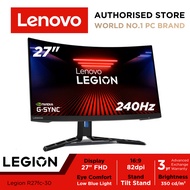 Lenovo Legion R27fc-30 Curved Gaming Monitor(67B6GAC1MY) | 27" | 1ms | 240Hz | FHD | VA Panel | HDMI &amp; VGA | 3Y Warranty