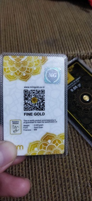 mini gold emas mini asli berat / 0025 gram / 005 gram / 01 gram / 025 gram mas asli