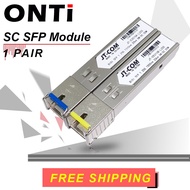 ONTi 1.25G SFP Module SC With DDM BIDI 1000Mbps Single Mode Single Fiber SC SFP Optical Fiber Transc