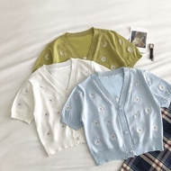 (PO) Daisy Short Sleeve Cardigan