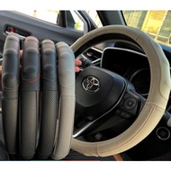 LEXUS ES 250 F Sport LEATHER STEERING WHEEL COVER 100% SHEEP LEATHER MATERIAL - genuine product