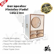 CBS 3 Inch Miniature Speaker Box