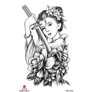 Zaril Tato Temporer Tattoo Tatto Temporary Tahan Air Sementara Anti Air Seri TBS-8435 Motif Prajurit