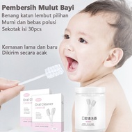 Pembersih Lidah Mulut Bayi Ecer Kasa Steril Stik Baby Oral Cleaner Stick