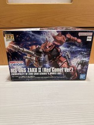 1/144 Bandai HG GTO MS-06S Zaku II (Red Comet Ver.) 模型