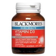 Blackmores Vitamin D3 1000IU 60 Capsules