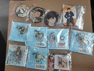 排球少年徽章鑰匙扣，影山月島西谷赤葦牛島田中