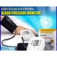 Original Electronic Arm Blood Pressure Monitor Digital Wrist Arm Type Rechargeable Kit Style BP Auto