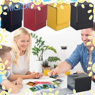 HLAR Deck Box, PU Organizer Game MTG Trading Card Holder, Gift Box Collectible Game Storage Protecto