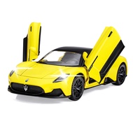 Toy Cars MC20 Model Car Diecast Metal Car Toys with Light and Sound Pull Back Car Gifts for 3-12 Yea