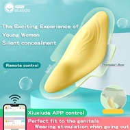 xiuxiuda Butterfly Wearable Vibrator Wireless APP Remote Panties Dildo Vibrator for Women Clitoral Stimulator Massage Erotic Sextoy