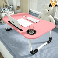Folding Table Computer Table Bed Desk PINK