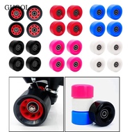 GUOOL 4 Roller Skating Wheels -Resistant Wheels Double - Row Roller Skates Accessories