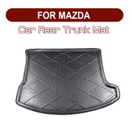 FOR MAZDA 2 3 5 6 Axela CX-4 CX-5 CX-7 CX-30 Car Rear Trunk Boot Mat Floor Mats Carpet Anti Mud Cargo Waterproof