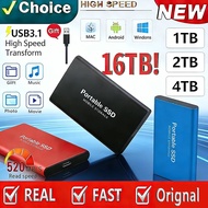 SSD High-speed Solid State Mobile Hard Drive 8TB 6TB 4TB 2TB 1T 500G True Source Shippde Hard Disk R