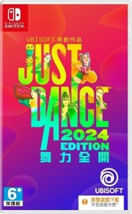 NS Just Dance 2024 舞力全開 2024 (下載版) 中英日韓文版 (中文封面- 亞洲版) NSW-2609 (*)