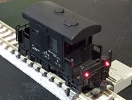 Brand new N Scale Kato Black Caboose with lights back/front.  N Scale  Kato Caboose ของใหม่ มีไฟหน้า