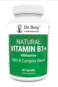 EXP: 03/27 DR. BERGS NATURAL VITAMIN B1+ B1 WITH ADDED B COMPLEX Dr berg