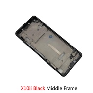 ฝาครอบด้านหลังสำหรับ Sony Xperia 10ii X10ii เคสฝาหลังแบตเตอรี่ II กรอบกลางพร้อมส่วนอะไหล่กรอบกล้อง