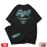MESIN Worker Combat Machine T-Shirt - Young Driver Racing Word Shirt Hard Worker Driver