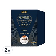 ucc 冠軍監修 甘醇橙香濾掛式咖啡  10g  10包  2盒