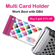 OBU Card Holder for FlashPay, Nets, CashCard Multi Card Holder Cover