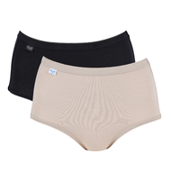 sloggi กางเกงชั้นในเนื้อผ้าคอตตอน จำนวน 2 ชิ้น ใน 1 แพ็ค รุ่น sloggi Comfort Maxi 2P รหัส 10010385 ส