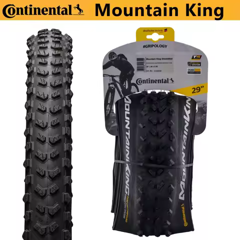 Continental Mountain King MTB 29x2.3in Tubeless Folding Tyre 3/180 TPI Performance TLR 29x2.3" Foldi